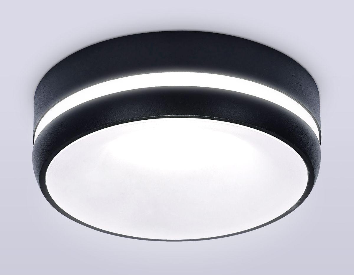 встраиваемый светильник ambrella light techno spot acrylic frost tn3335
