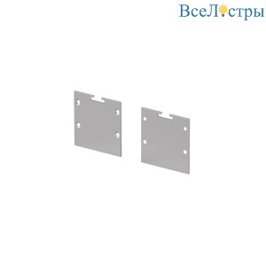 Комплект заглушек для профиля 3535 2шт Maytoni Led Strip ALM-35-S-EC 642037