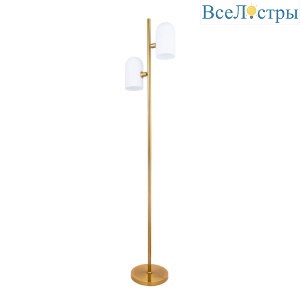 Торшер Arte Lamp Cassel A5454PN-2PB