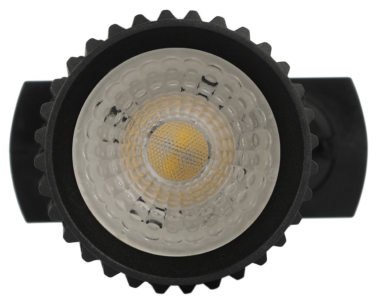трековый однофазный светильник эра tr40-gu10 bk б0054199