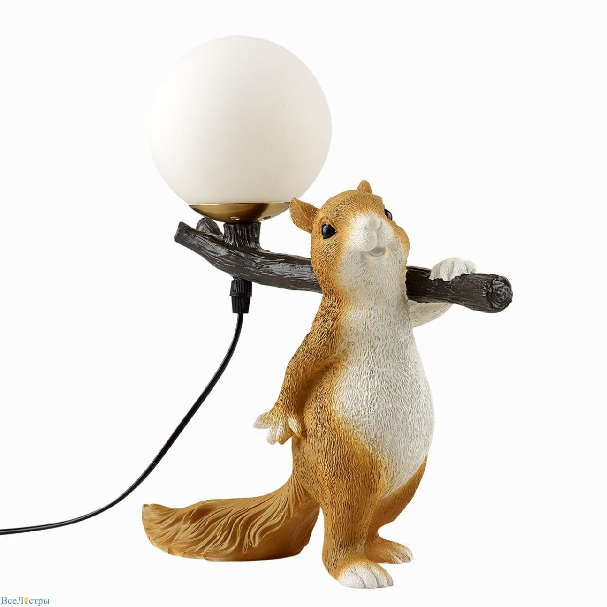 настольная лампа lumion squirrel 6522/1t