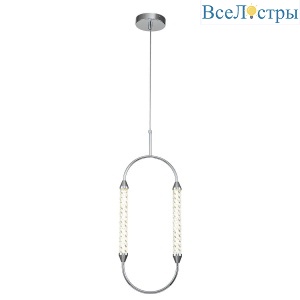 Подвесной светодиодный светильник Indigo Ellisse 14005/1P Chrome V000027L