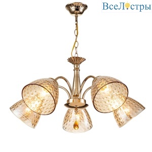 Подвесная люстра Escada Freesia 658/5PL Gold