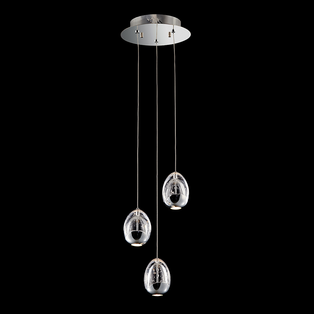 подвесной светильник terrene md13003023-3a chrome delight collection