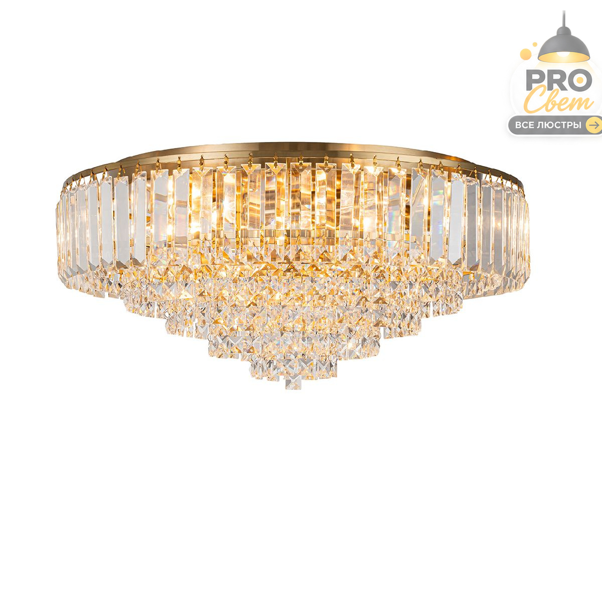 потолочная люстра escada delicacy 2112/8p gold