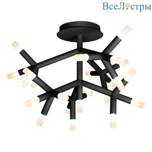 Потолочная светодиодная люстра iLedex Savage FS-017-X25 BK