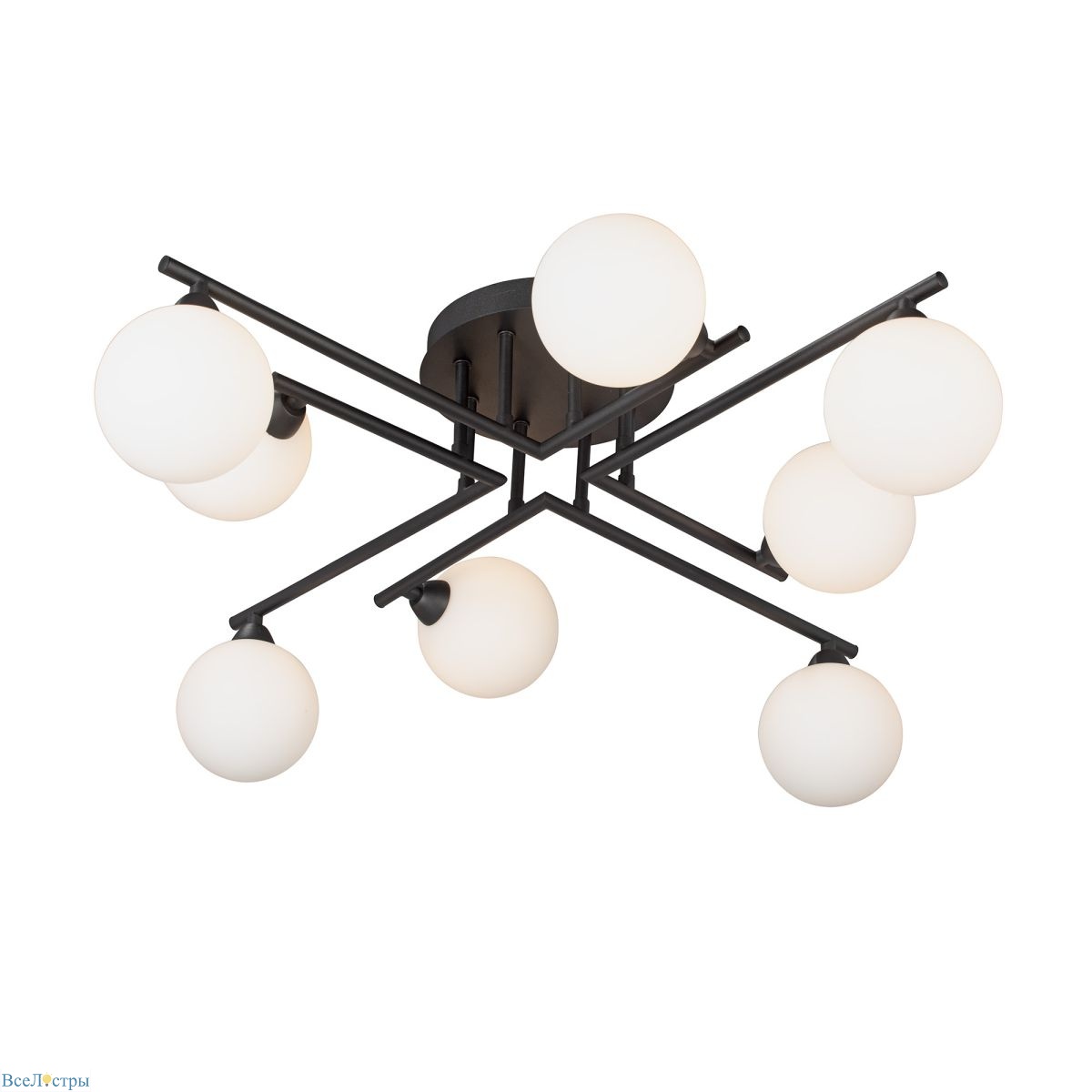 потолочная люстра vitaluce v2569-1/8pl