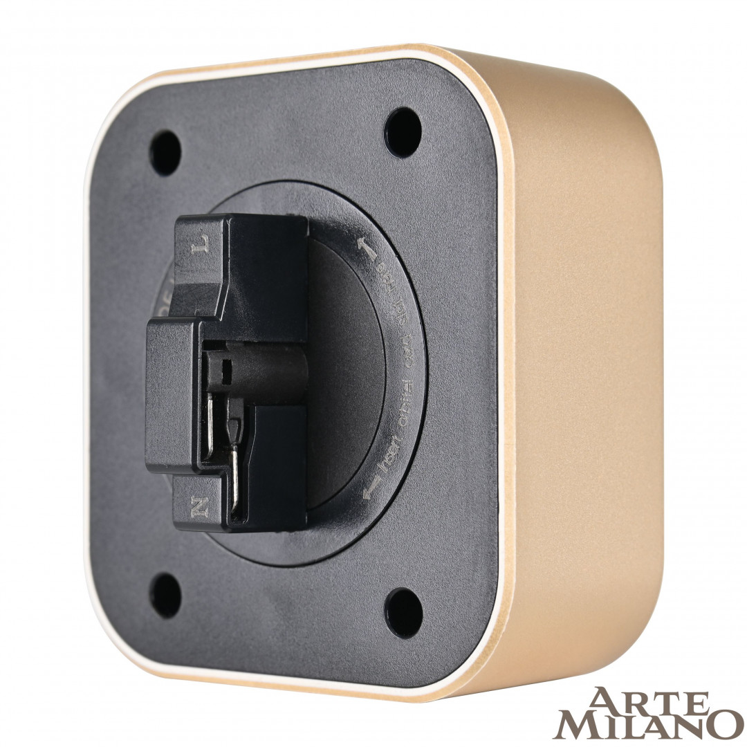 трековый светильник arte milano am-track-sockets 380022tl/light gold