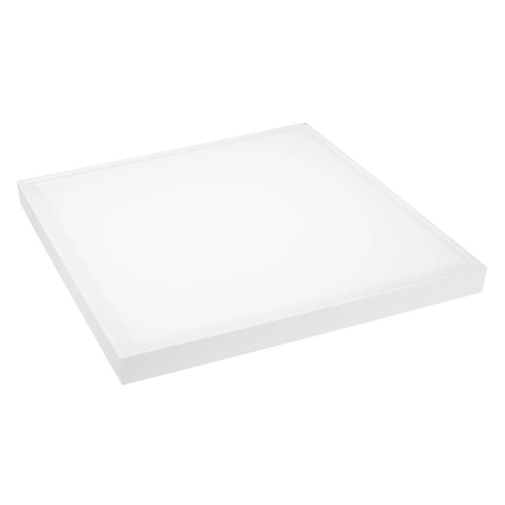 рамка для накладной установки панелей arlight sx6060a white 026610