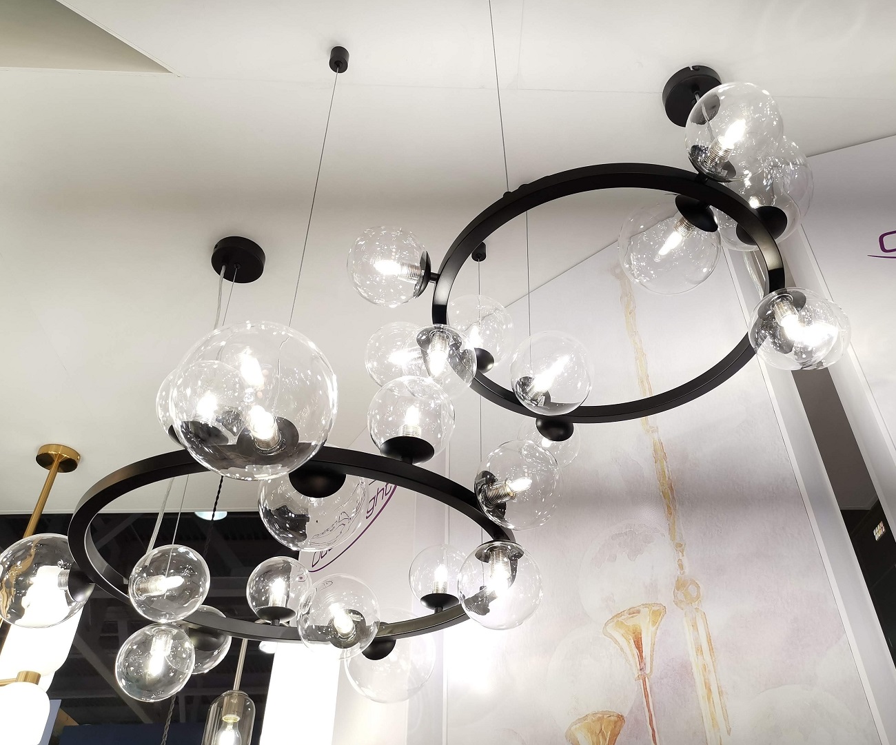 подвесная люстра odeon light tovi 4818/14