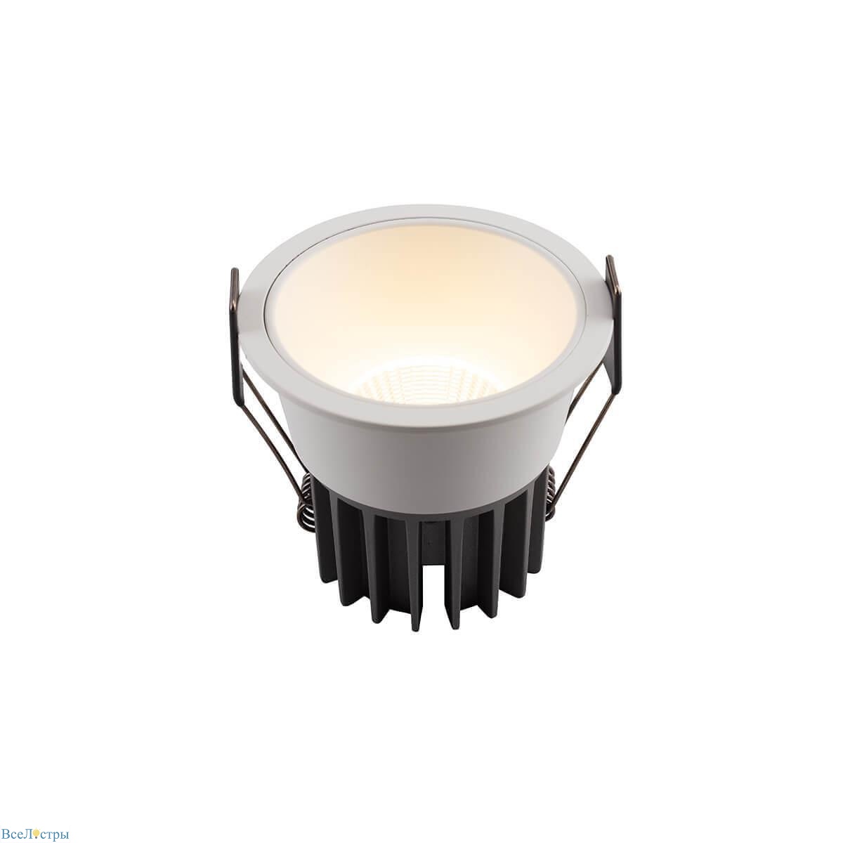 встраиваемый светильник denkirs dk4500-wh