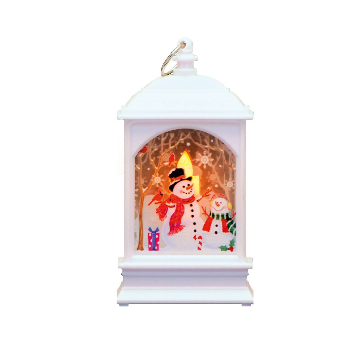 светодиодный фонарь снеговик gauss holiday hl030
