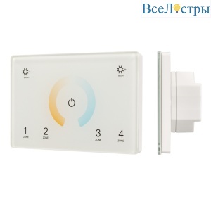Панель Arlight Sens Smart-P81-Mix White (230V, 4 зоны, 2.4G) 028400