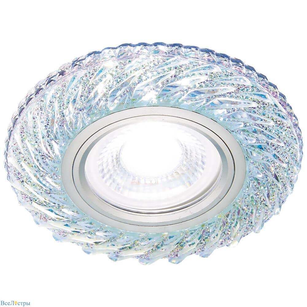 встраиваемый светодиодный светильник ambrella light led s295 pr/wh