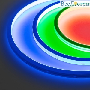Светодиодная герметичная лента Arlight WAVE-TOP-PU-H120-10x10mm 24V RGB (10 W/m, IP68, 5m, wire x2) 052436