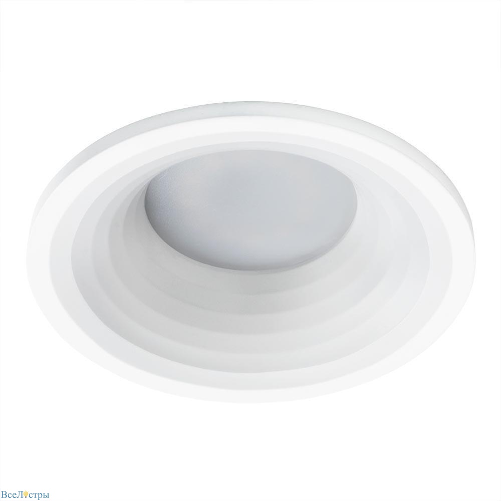 встраиваемый светильник arte lamp anser a2160pl-1wh