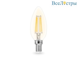 Филаментная светодиодная лампа Ambrella Light Bulbing E14 11W 2700K свеча 351113