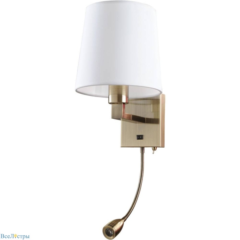 бра arte lamp hall a9246ap-2ab
