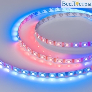Светодиодная лента Arlight SPI-B60-10mm 12V RGB-PX1-RAM (9.3 W/m, IP20, 5060, 5m) 033437