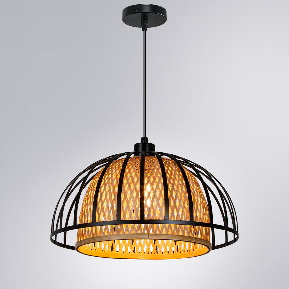 подвесной светильник arte lamp woodstock a7071sp-1bk