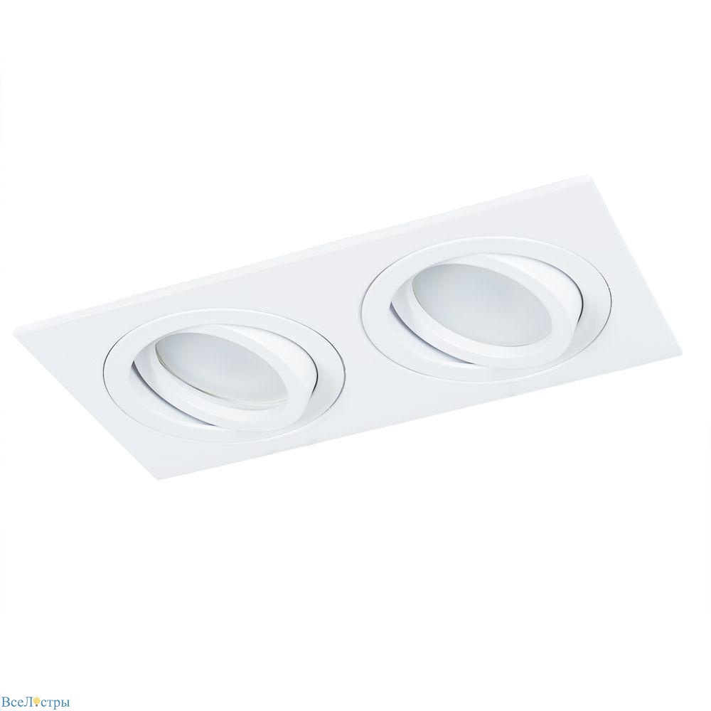 встраиваемый светильник arte lamp tarf a2168pl-2wh