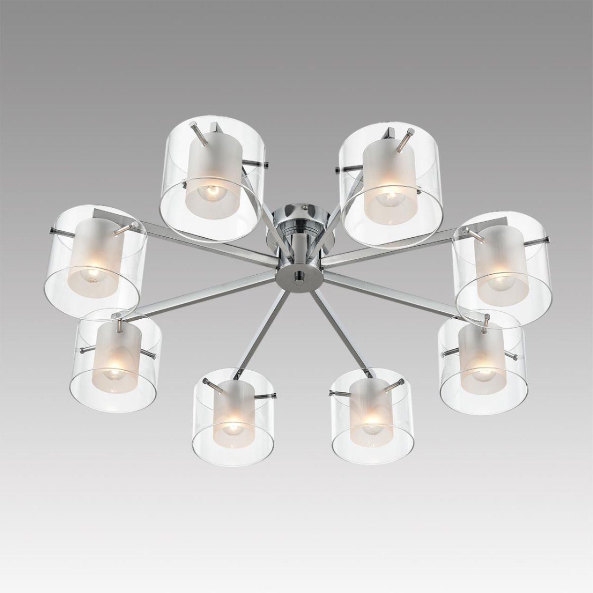 потолочная люстра lumion moderni verdi 8261/8c