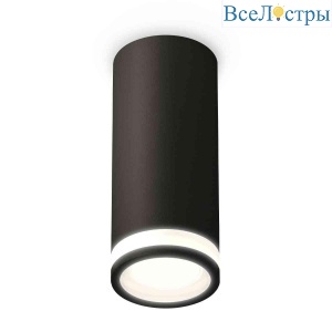 Комплект накладного светильника Ambrella light Techno Spot XS7443012 SBK/FR черный песок/белый матовый (C7443, N7121)