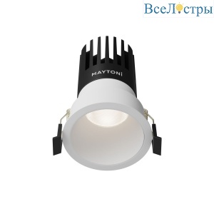 Встраиваемый светильник Maytoni Dip DL118-15W-4K-W