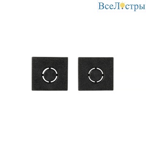 Заглушка к накладному низкопрофильному шинопроводу  Myfar МагСет MT0204-EC-B