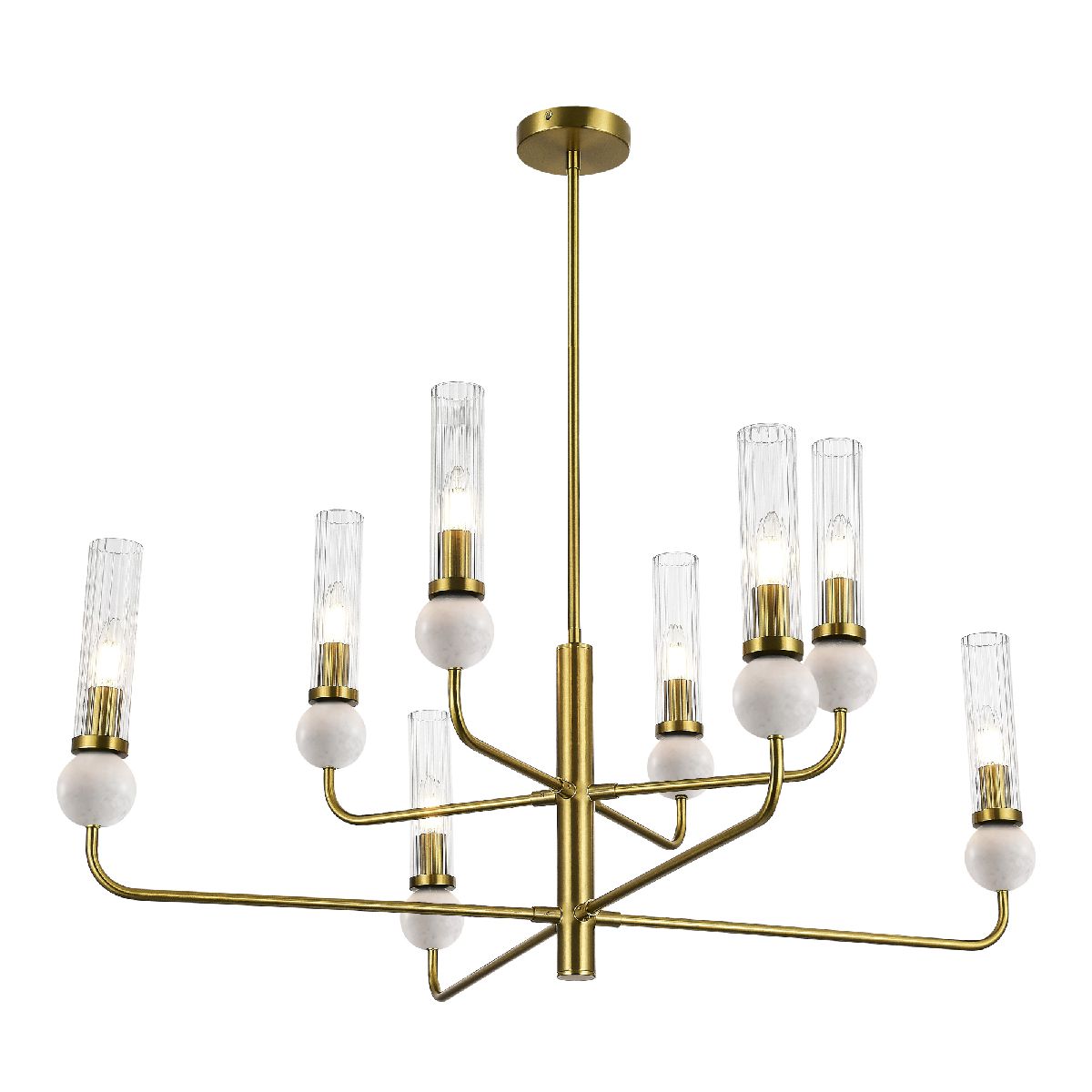 люстра на штанге st luce medea sl1244.303.08