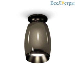 Комплект накладного светильника Ambrella light Techno Spot XS1123042 DCH/PBK черный хром/черный полированный (N6902, C1123, N7031)