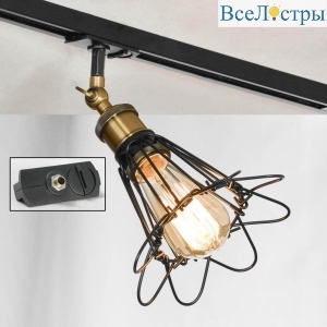 Трековый светильник однофазный Lussole LOFT Centereach Track Lights LSP-9109-TAB