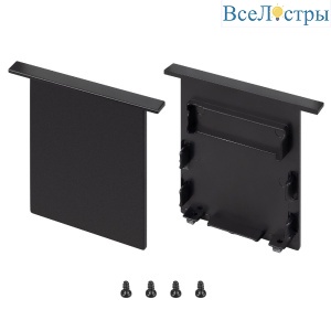 Заглушка Arlight SL-LINIA52-3L-F-LOW BLACK глухая 044706