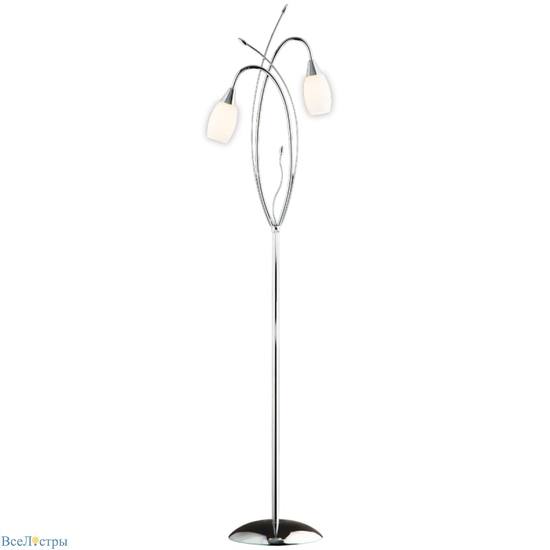 торшер eurosvet 22080/2f хром