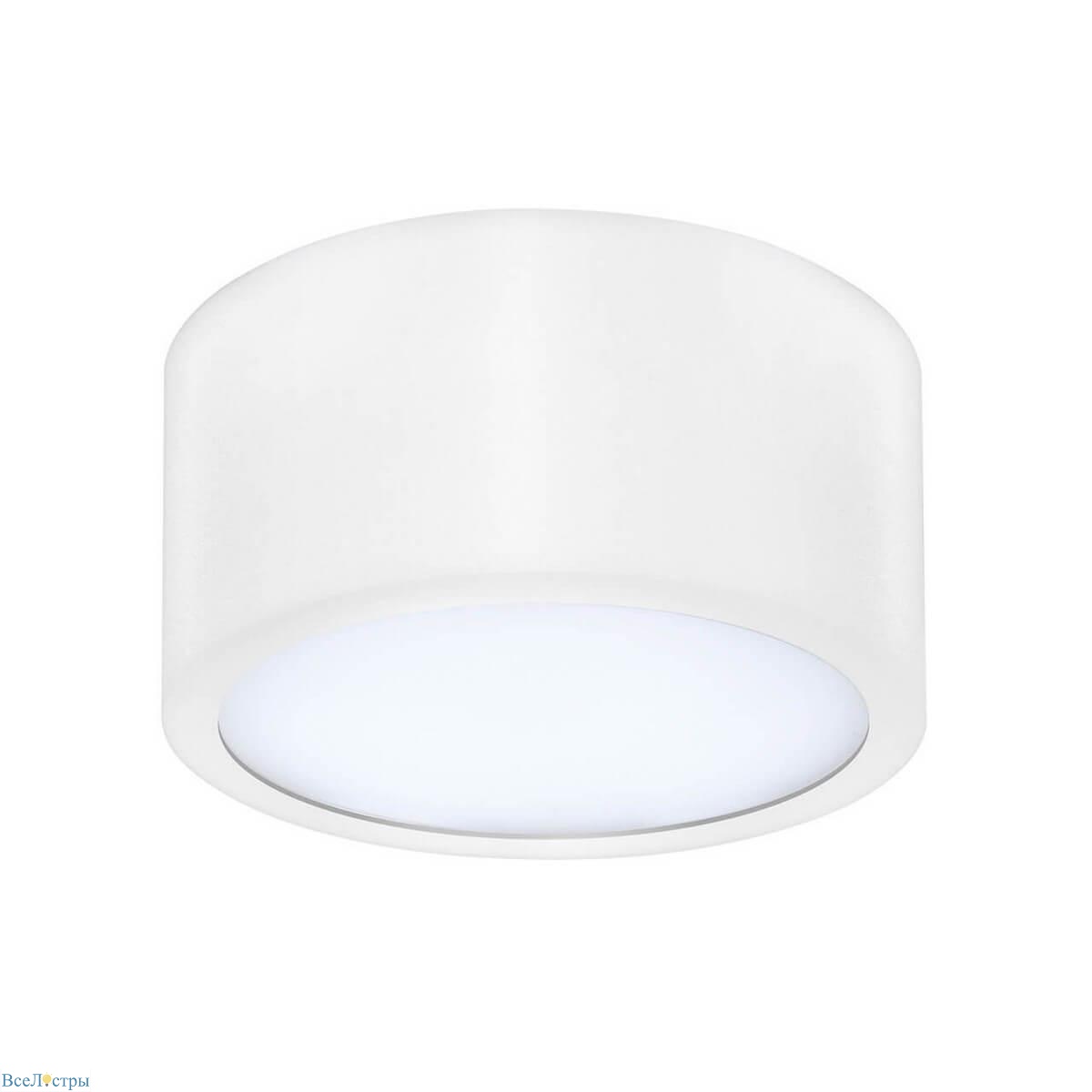 накладной светильник lightstar zolla cyl led-rd 211916