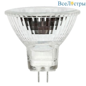 Лампа галогенная Uniel GU5.3 50W прозрачная MR-16-50/GU5.3 00483