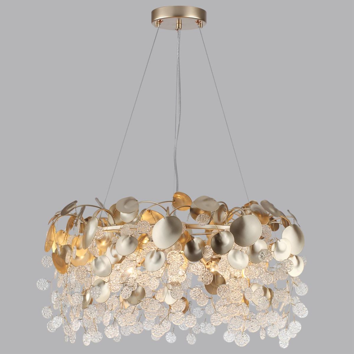 подвесная люстра odeon light classic coins 5104/8
