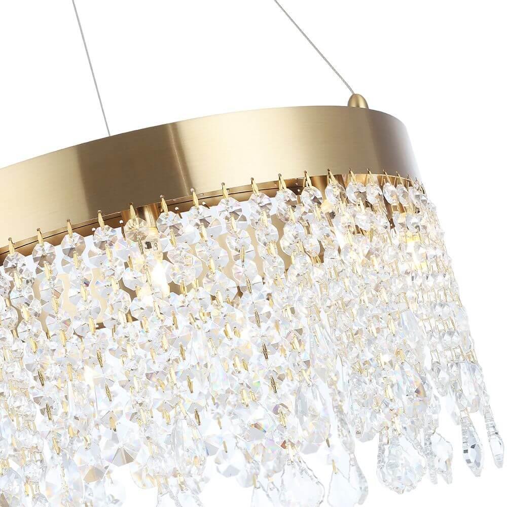 подвесная люстра crystal lux aqua sp9