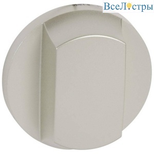 Лицевая панель Legrand Celiane выключателя со шнуром титановая 068308
