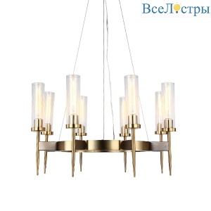 Подвесная люстра Delight Collection Alouette KM0936P-8 brass