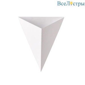 Настенный светодиодный светильник Arte Lamp Trapeze A2033AP-1WH