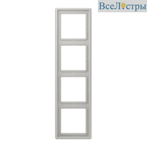 Рамка четырехместная Jung LC984205