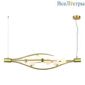 Подвесная люстра Indigo Flusso 11025/7P Gold V000231