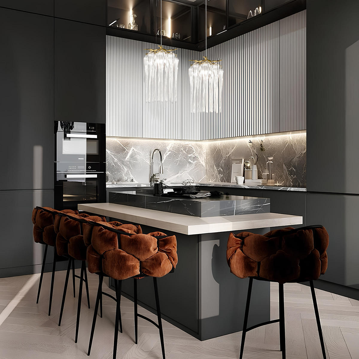 подвесной светильник loft it waterfall 10350/206 ab