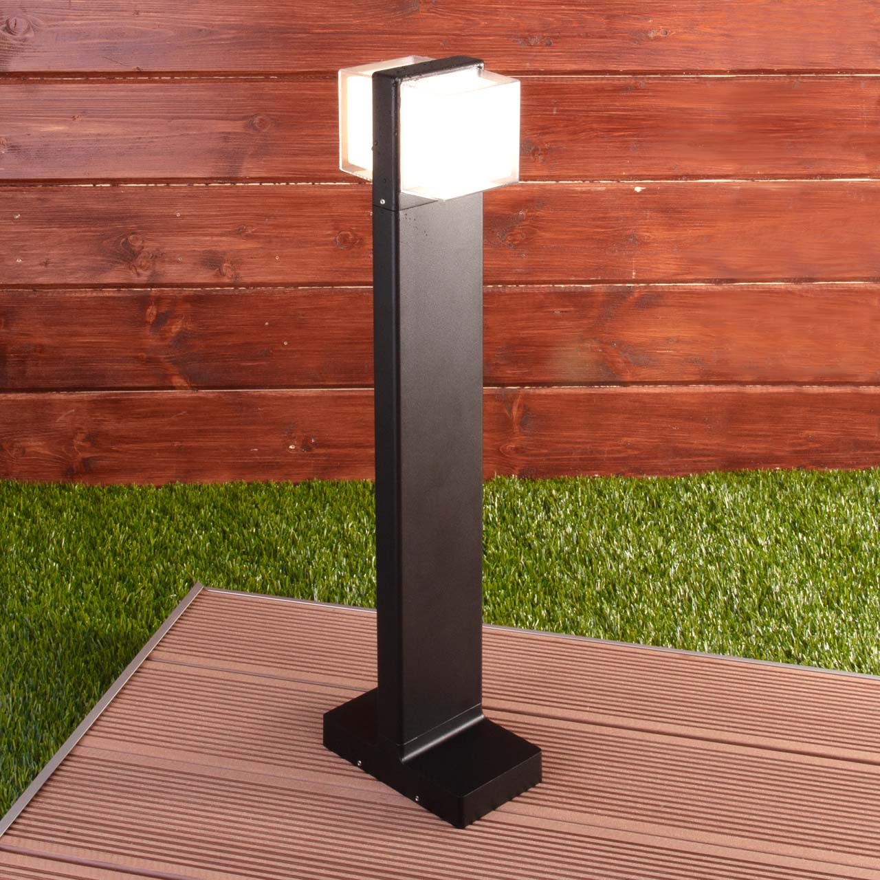 садовый светильник elektrostandard 1520 techno led maul чёрный