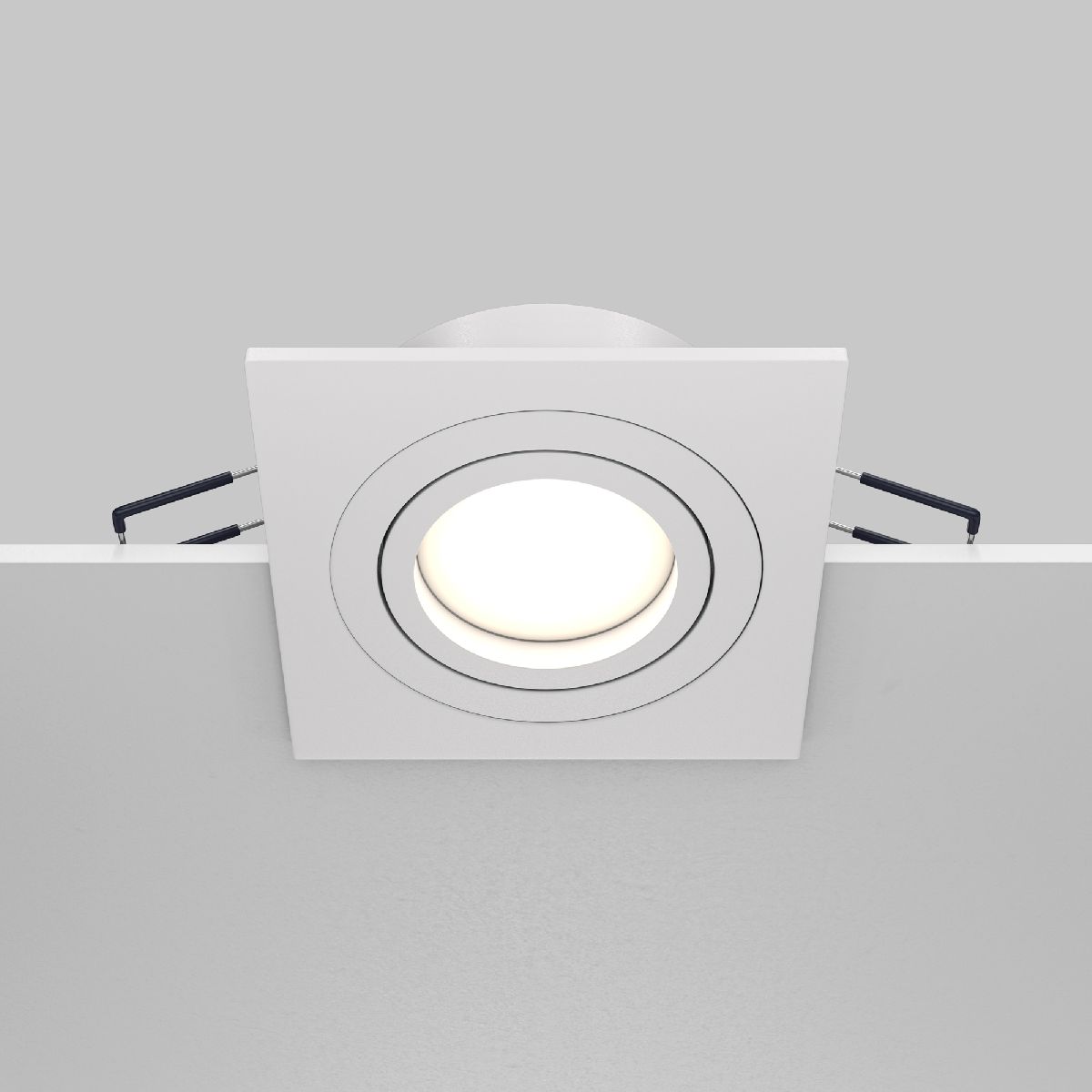 встраиваемый светильник maytoni atom dl024-2-01w