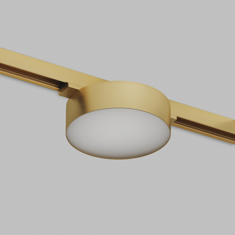 трековый магнитный светильник denkirs shine flow zigbee dk5962-sb