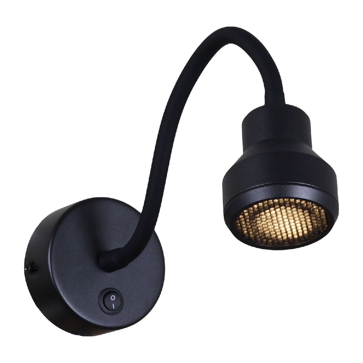 гибкое бра reluce 86203-9.2-001mn led5w bk