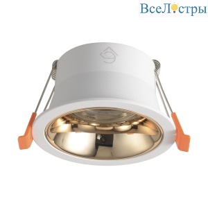 Встраиваемый светильник Crystal Lux CLT 081C WH-GO