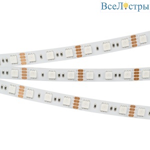 Светодиодная лента Arlight RT-B72-10mm 12V RGB (15 W/m, IP20, 5060, 5m) 016246(2)